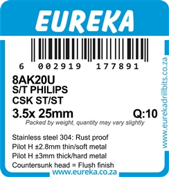 8AK20 - Self Tapper ST/ST -8AK20_label_T
